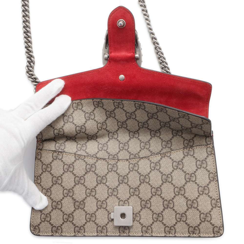 Gucci Chain Shoulder Bag Dionysus Velvet - Picture 6 of 12
